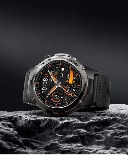 2025 New T-Rex 3 GPS Track Smart Watch Men 3ATM Waterproof UV Infrared 1.39-inch NFC Bluetooth Call Heart Rate Sport Smart Watch