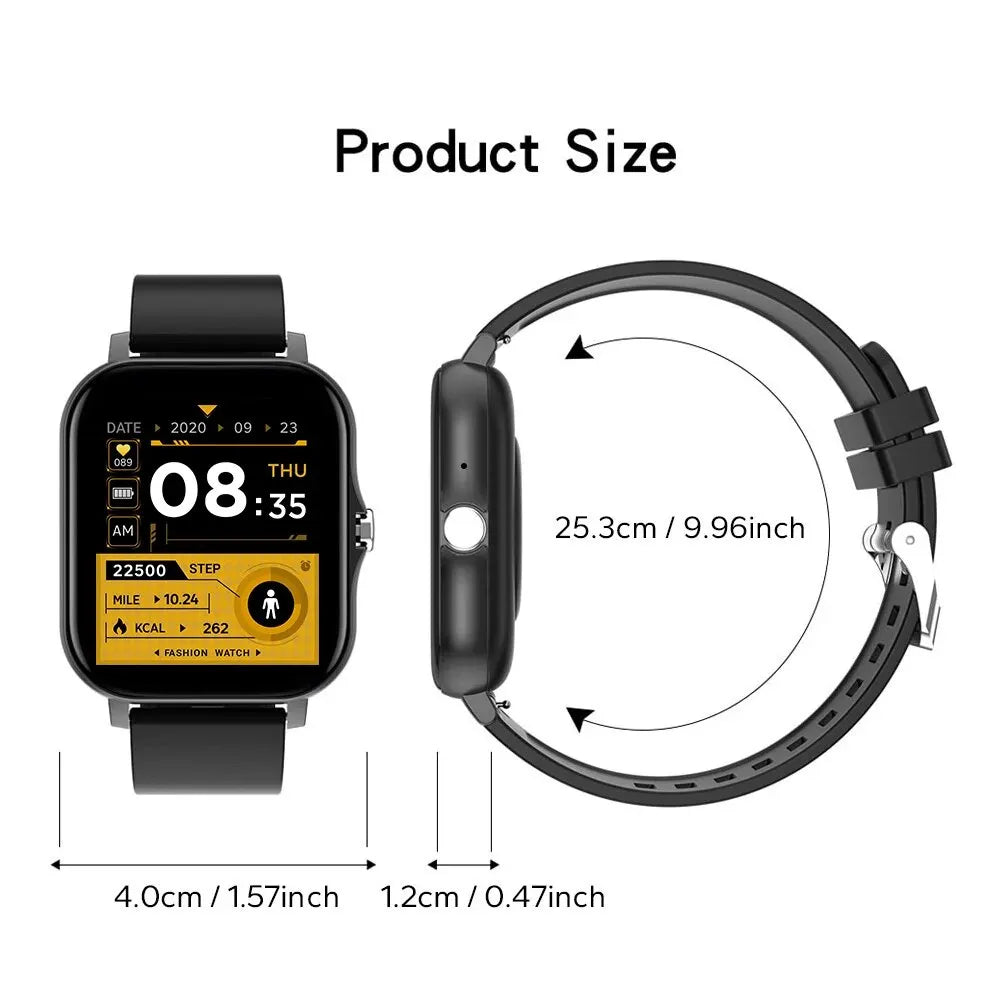 Urban Gear Co. 2025 Smartwatch – Heart Rate & Oxygen Monitor