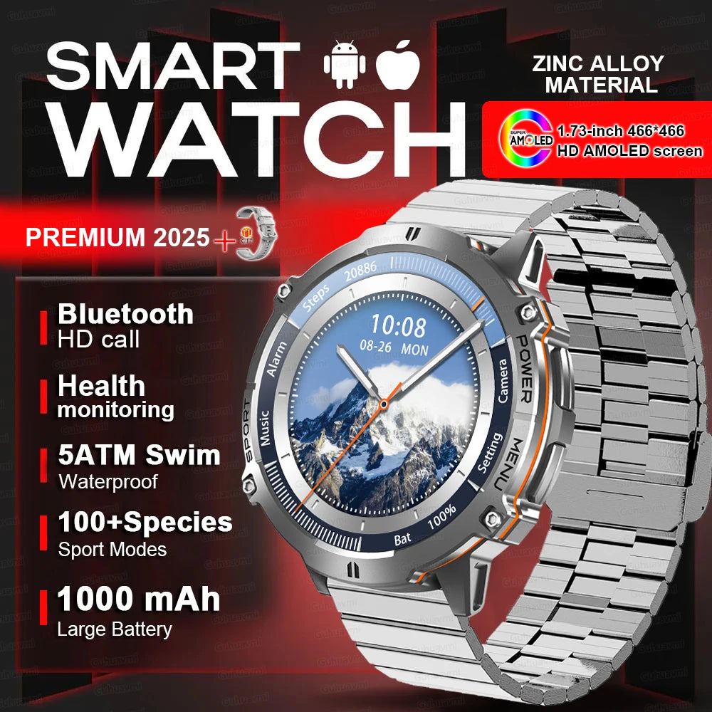 TRex 3 Ultra Smartwatch 1000mAh waterproof GPS