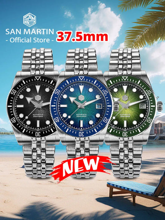 San Martin 40mm Automatic Diver Watch