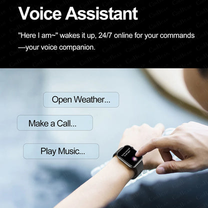 2025 New Smartwatch Men Android IOS Phone 1.9"HD Screen Waterproof Smart Watch Women
