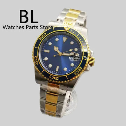 BLIGER 40mm Luxury Diver sapphire crystal