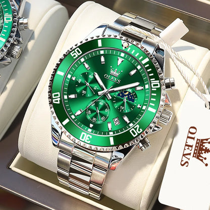 Urban Gear Co. OLEVS Original Men’s Watch – Waterproof Luxury Chronograph