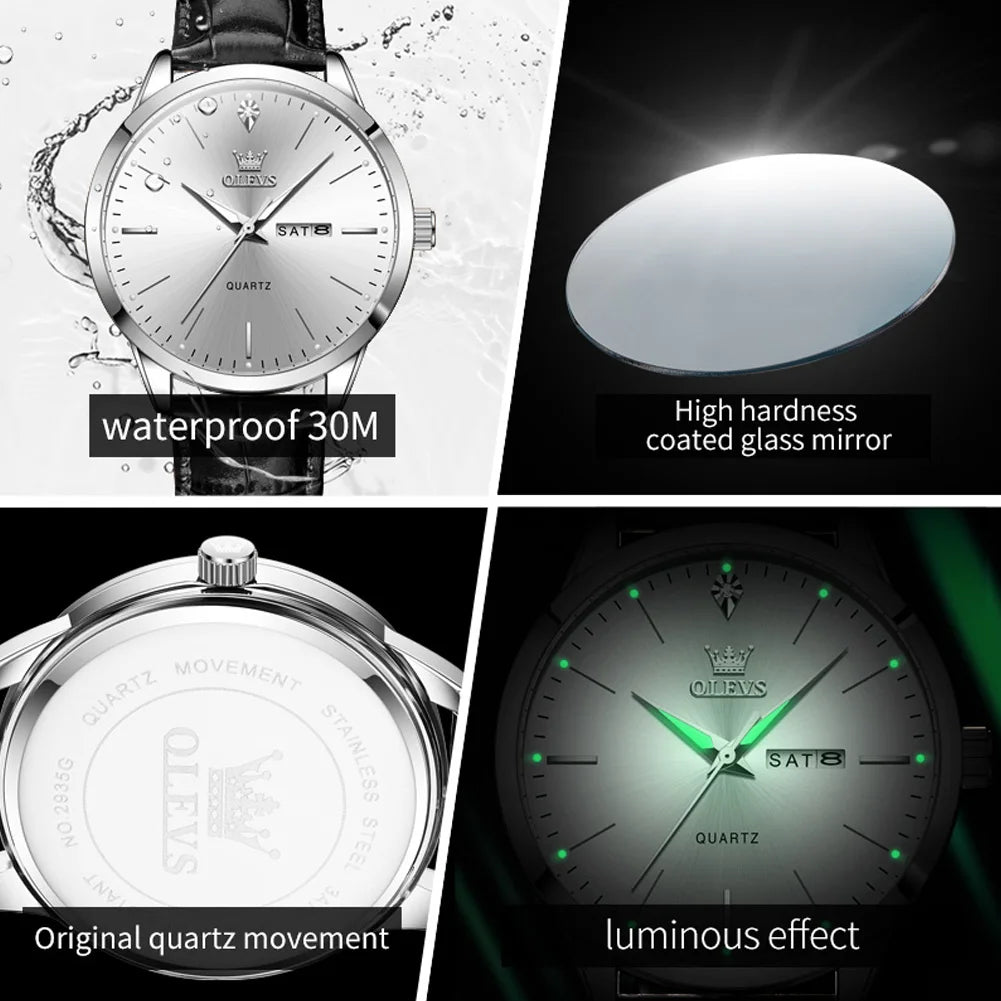 Urban Gear Co. OLEVS Luxury Men’s Watch