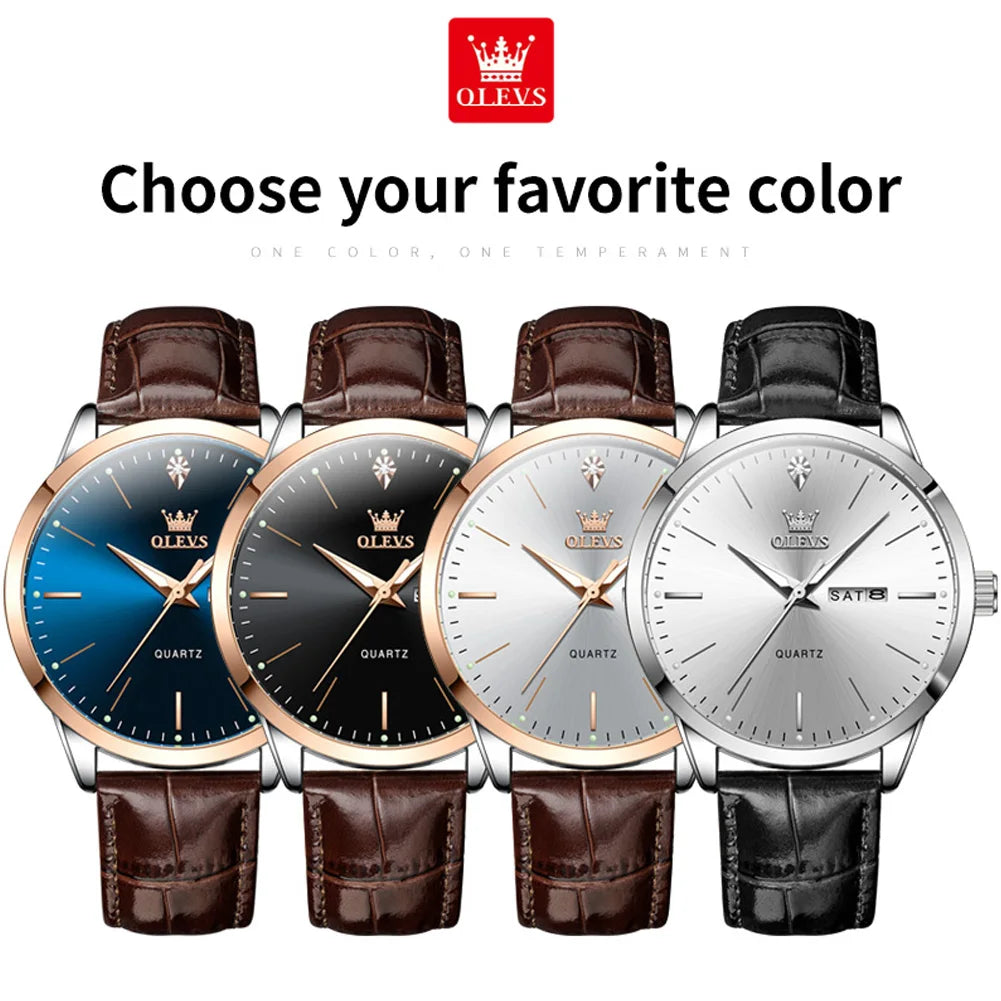 Urban Gear Co. OLEVS Luxury Men’s Watch