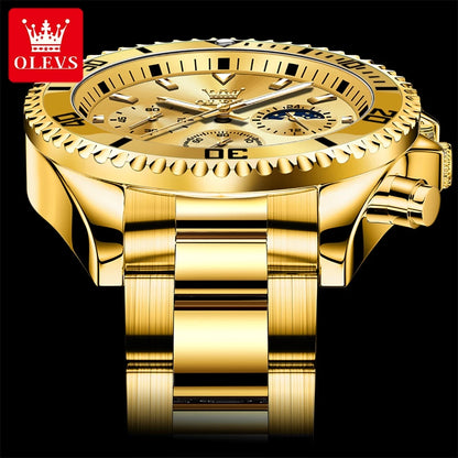 Urban Gear Co. OLEVS Original Men’s Watch – Waterproof Luxury Chronograph
