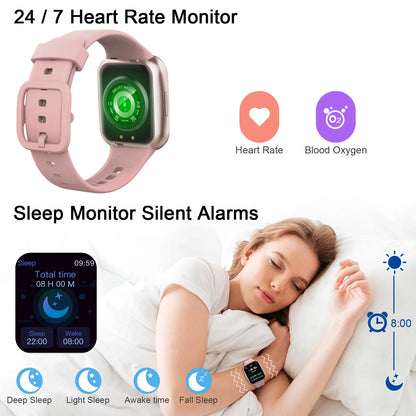 Urban Gear-Smart Watch, Fitness Tracker Watch for Men Women, 1.69''