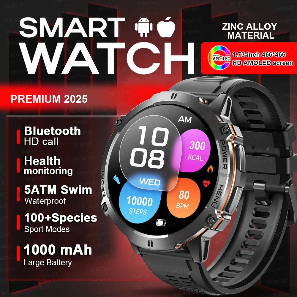 TRex 3 Ultra Smartwatch 1000mAh waterproof GPS