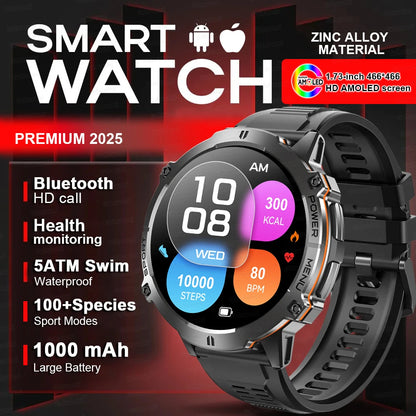 TRex 3 Ultra Smartwatch 1000mAh waterproof GPS