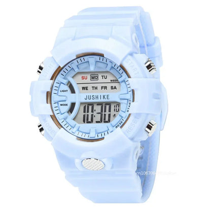 New Minimalist Electronic Watch Student Sports Waterproof Children Luminous Multifunctional Electronic Watches for Women and Men