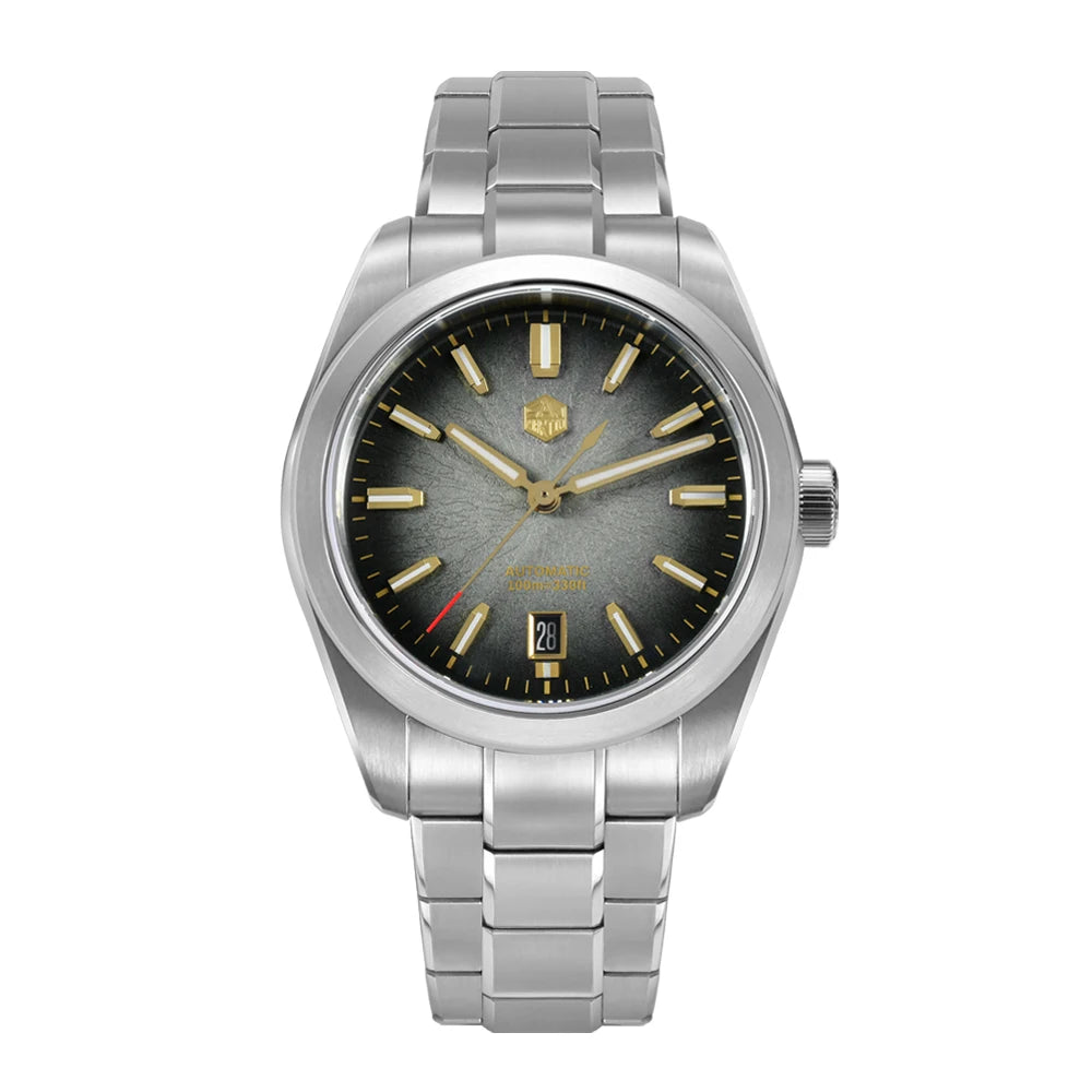 San Martin 39mm SN0144 "JianZhan" Gada Watch Miyota 9015 Original Design Chinese Style Dress Men Automatic Mechanical Watches