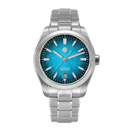 San Martin 39mm SN0144 "JianZhan" Gada Watch Miyota 9015 Original Design Chinese Style Dress Men Automatic Mechanical Watches