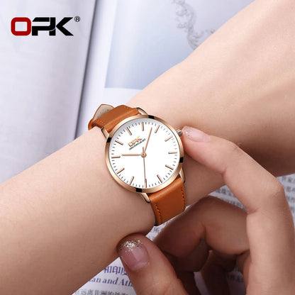 Urban Gear OPK 8101 Original Quartz Watch For Women Waterproof Leather Strap