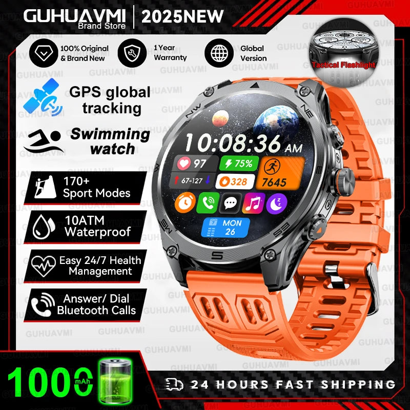 TRex 3 Ultra Outdoor Smartwatch — GPS 10 ATM 1000 mAh