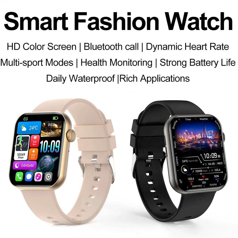 2025 New Smartwatch Men Android IOS Phone 1.9"HD Screen Waterproof Smart Watch Women