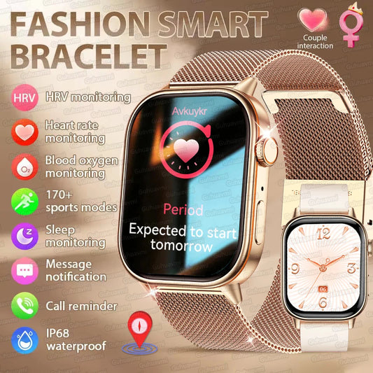 2025 New For Huawei GPS 2.01" HD AMOLED Screen Ultra NFC Series Smart Watch Men Heart Rate BT Call Fitness Smart Bracelet ladies
