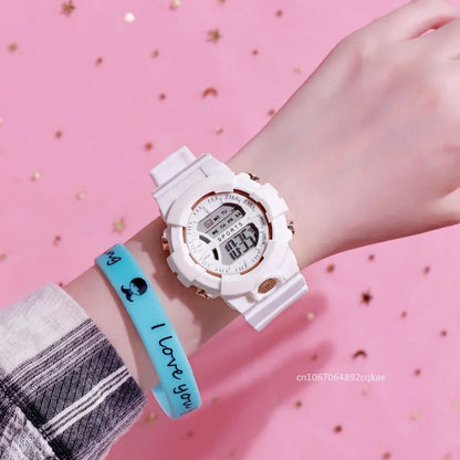 New Minimalist Electronic Watch Student Sports Waterproof Children Luminous Multifunctional Electronic Watches for Women and Men