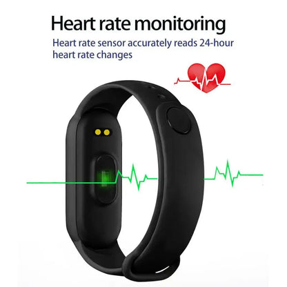 M6 Smart Watch Men Women Fitness Smart Bracelet Sports Band Multi-function Watches