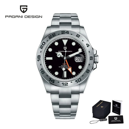 PAGANI Design 42mm GMT Automatic Watch