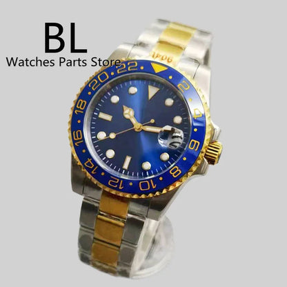 BLIGER 40mm Luxury Diver sapphire crystal