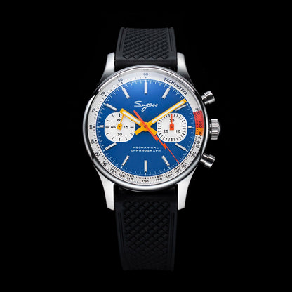 Sugess Pilot Watch ST19 Origin Movement Swanneck Wristwatch Mechanical Chronograph Sappire Crystal Military Limited Racing 1963