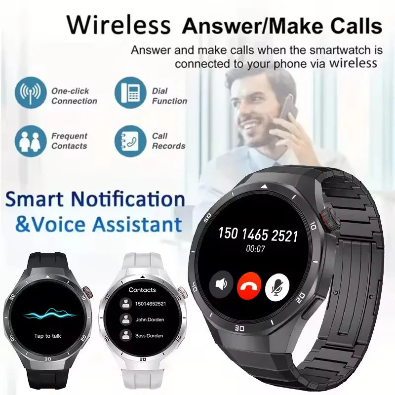 Urban Gear  2025 New Watch DT5pro Smart Watch Men 4GB Memory GPS Google Maps App Store Video