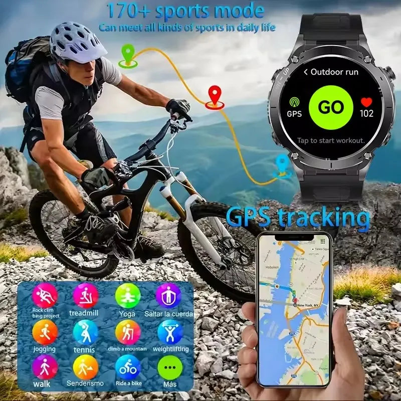 Urban Gear Co. 2025 Military Sport Smartwatch