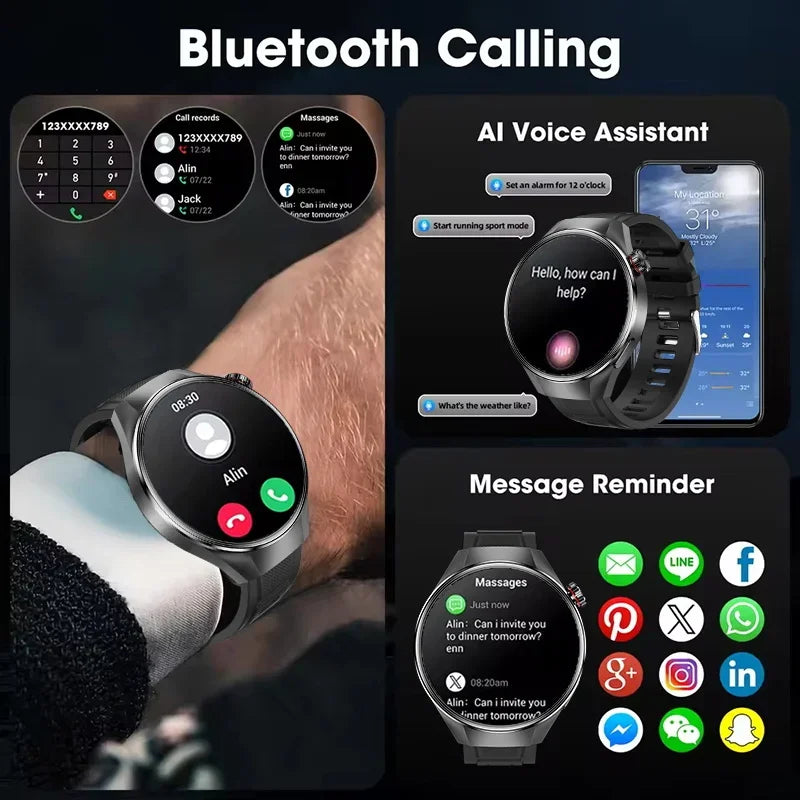 Urban Gear Co. 2025 G5+ Smartwatch – Fitness, GPS & AMOLED Display