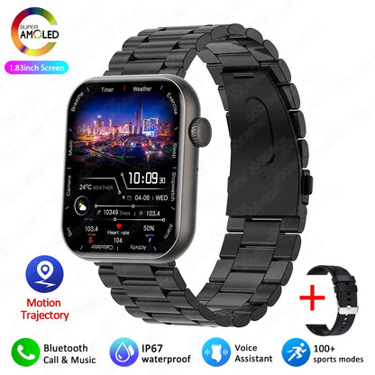 2025 New Smartwatch Men Android IOS Phone 1.9"HD Screen Waterproof Smart Watch Women