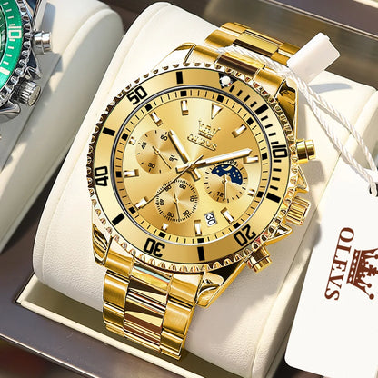 Urban Gear Co. OLEVS Original Men’s Watch – Waterproof Luxury Chronograph