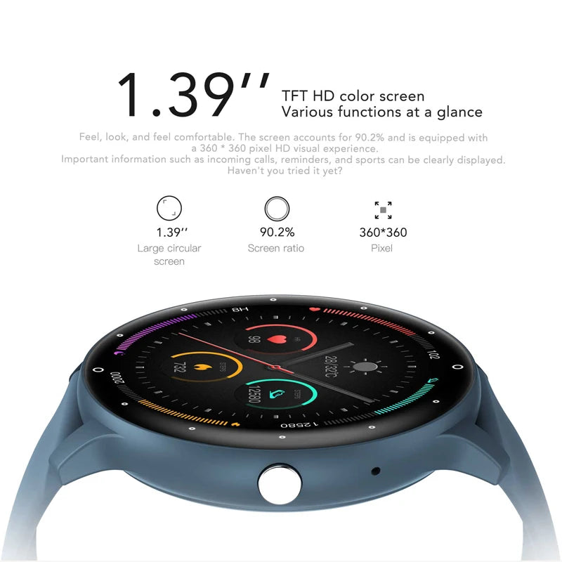Urban Gear Co. Men’s Smartwatch – Ultra-Light Sports & Fitness Tracker with Heart Rate Monitor