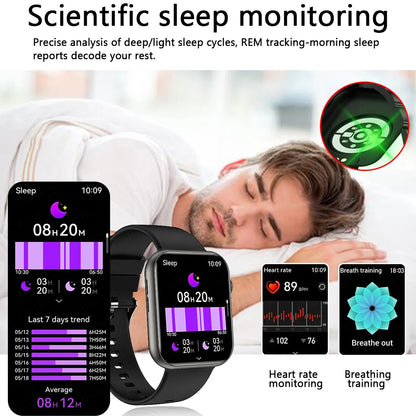 2025 New Smartwatch Men Android IOS Phone 1.9"HD Screen Waterproof Smart Watch Women