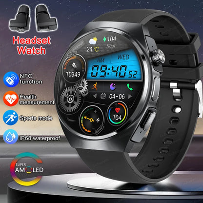 2in1 Smartwatch TWS Earbuds HR & SpO Bluetooth