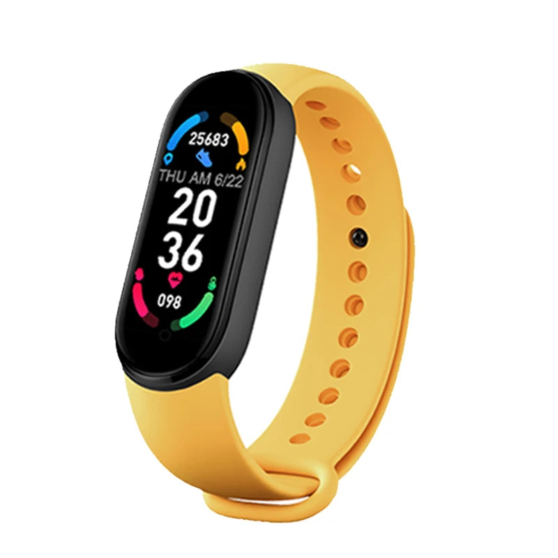 M6 Smart Watch Men Women Fitness Smart Bracelet Sports Band Multi-function Watches