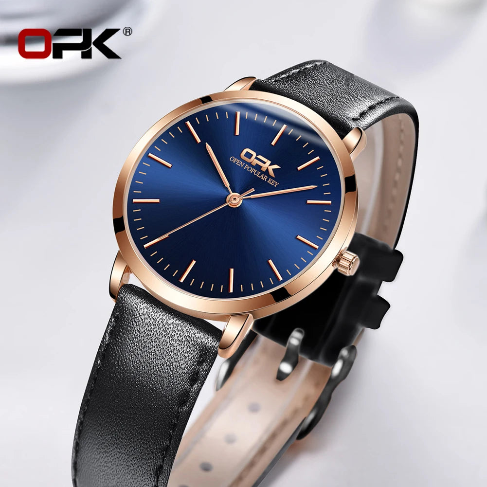 Urban Gear OPK 8101 Original Quartz Watch For Women Waterproof Leather Strap
