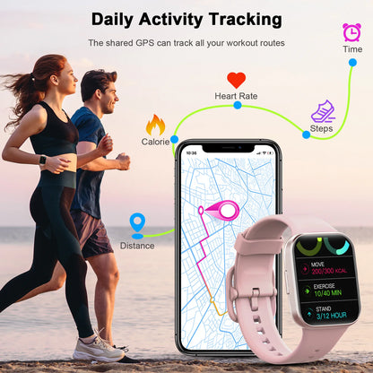 Urban Gear-Smart Watch, Fitness Tracker Watch for Men Women, 1.69''