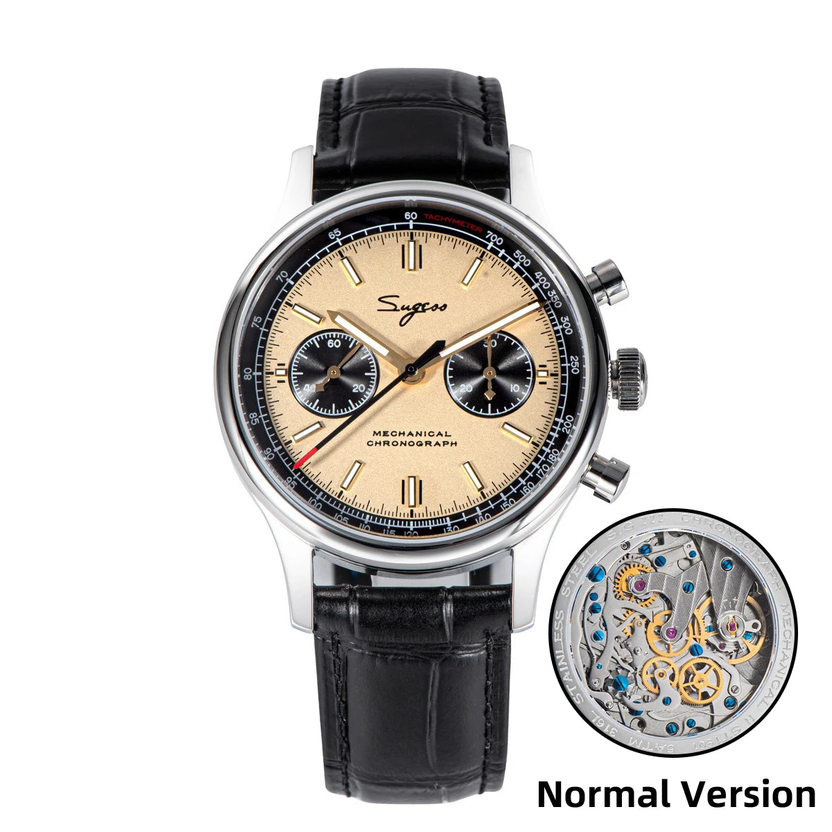 Sugess 1963 Pilot Chronograph Watch