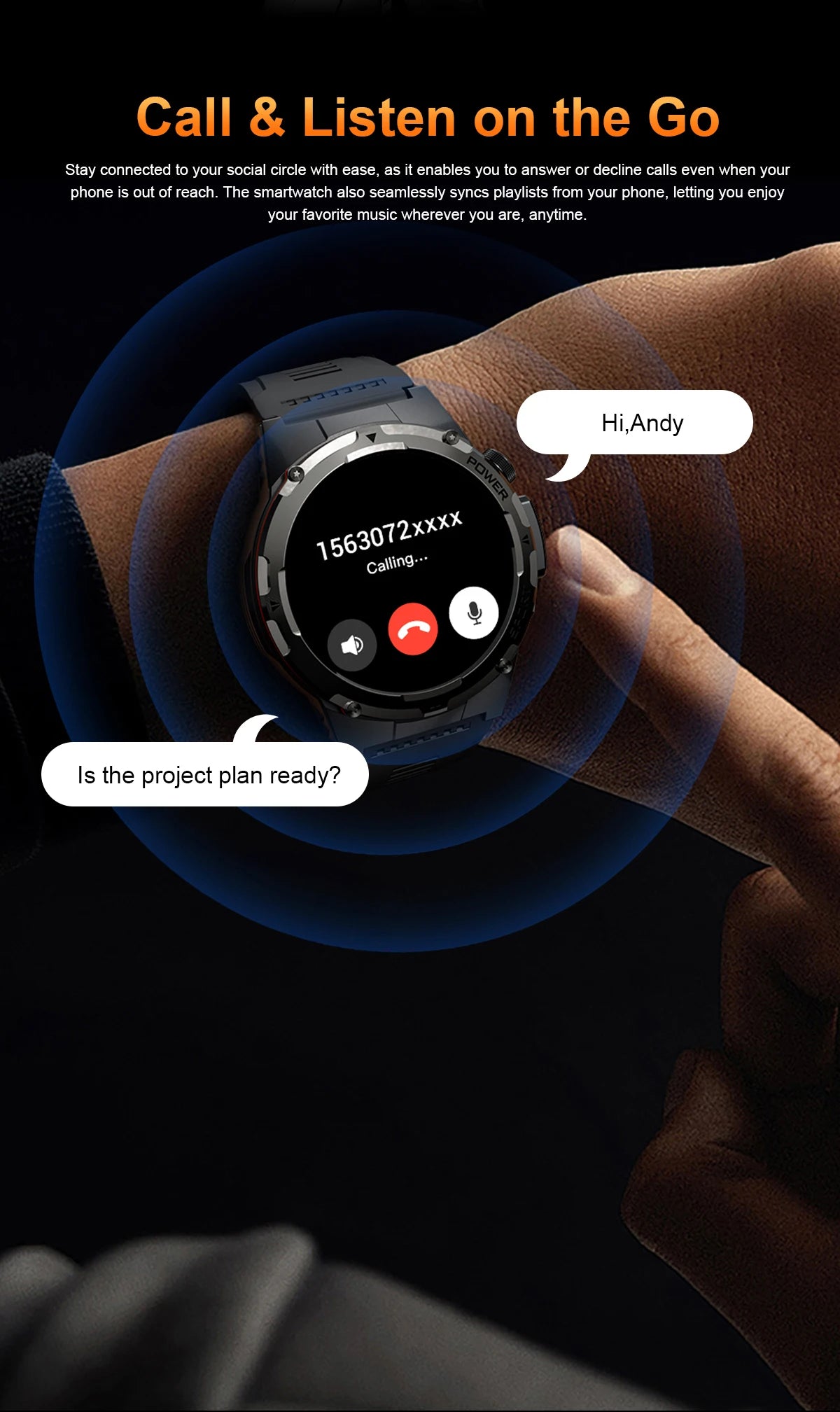 2025 New T-Rex 3 GPS Track Smart Watch Men 3ATM Waterproof UV Infrared 1.39-inch NFC Bluetooth Call Heart Rate Sport Smart Watch