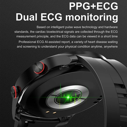 Urban Gear PulseX Smartwatch (ECG + PPG = pulse/heart)